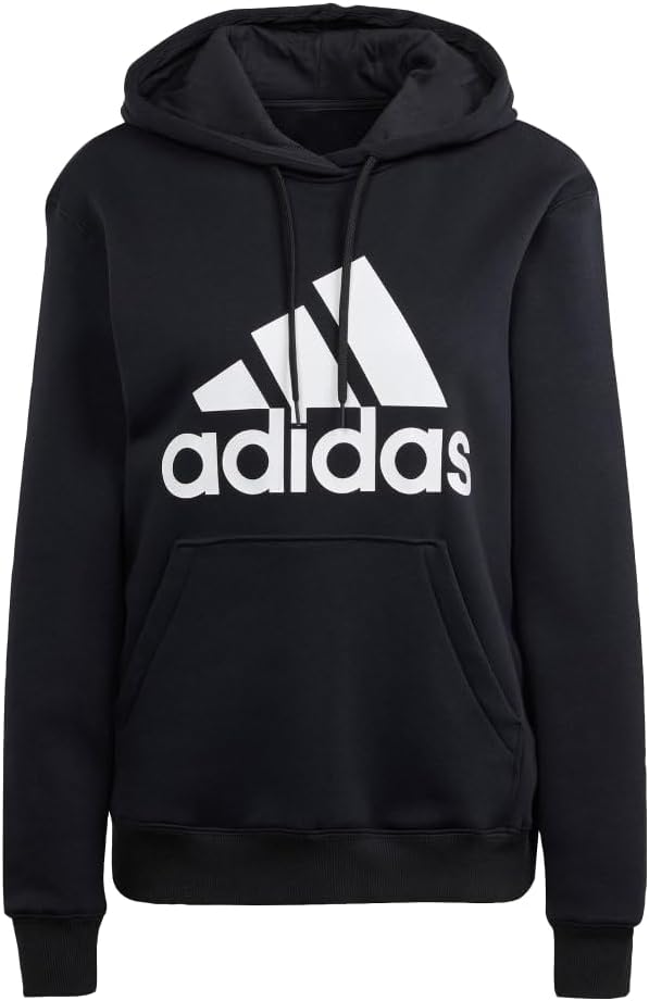 adidas womens Essentials Big Logo Regular Fleece Hoodie