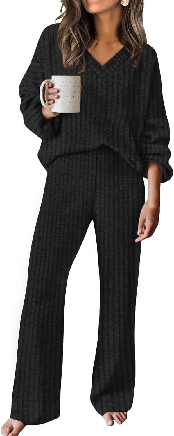 RUMIA Lounge Sets for Women 2026 Vacation Matching Track Suits Sweater Fall Outfits (S-2XL)