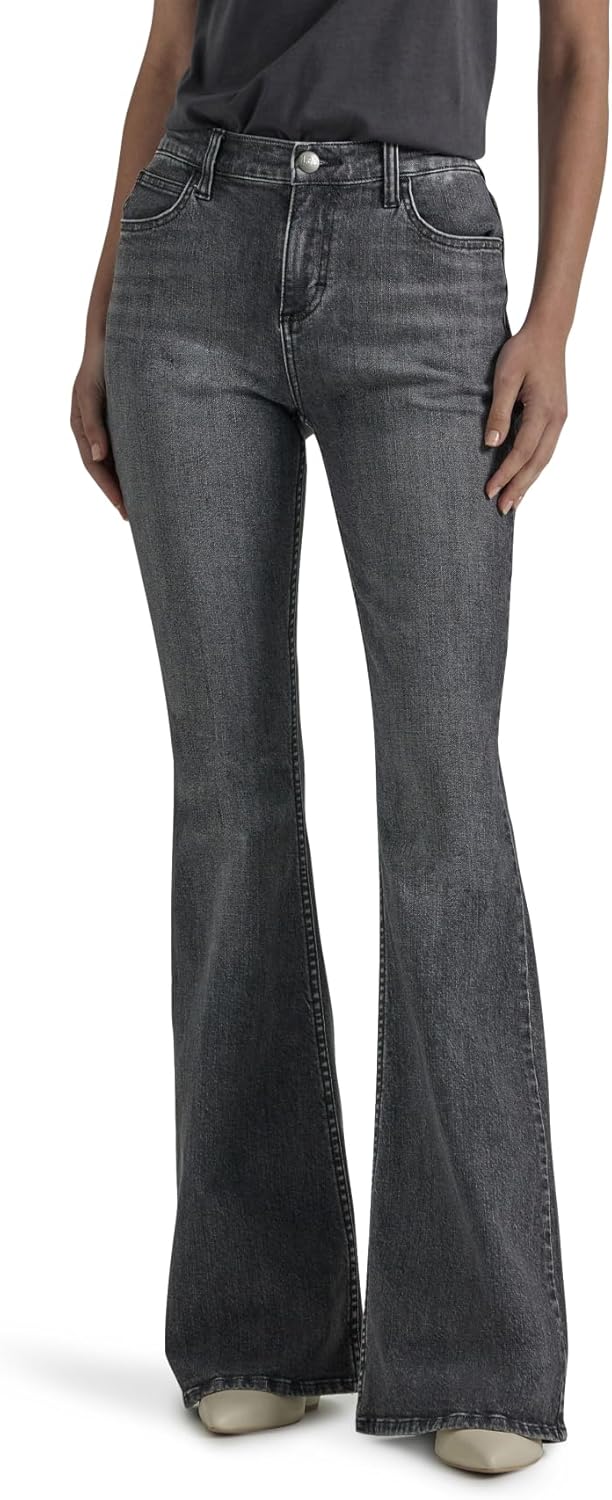 Lee Women’s Legendary Mid Rise Flare Jean