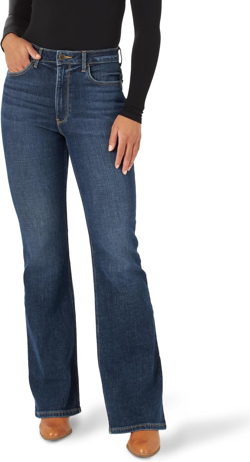 Wrangler Women’s High-Waisted Fierce Flare