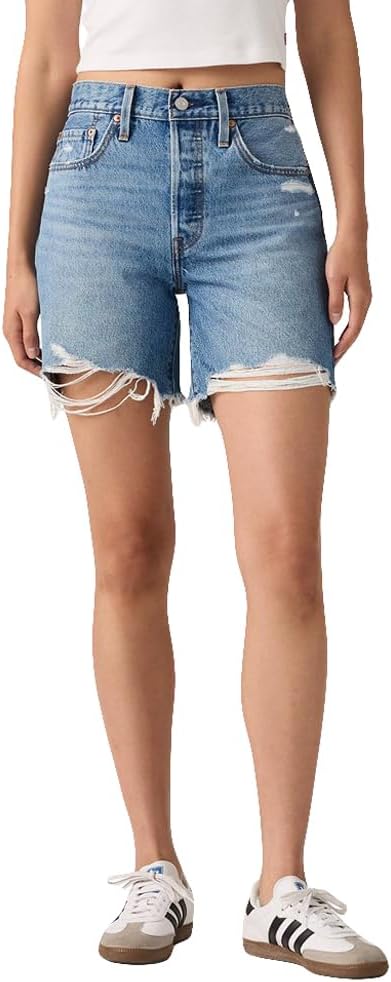 Levi’s Womens 501® Mid-Thigh Shorts