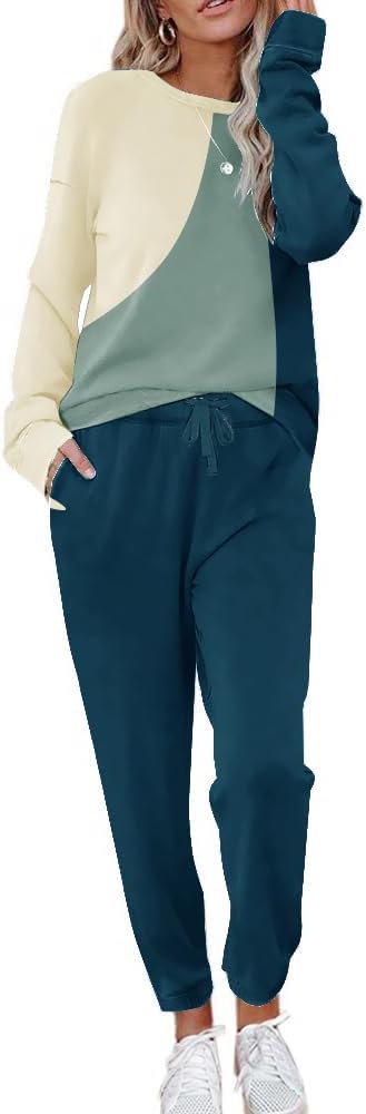 Lounge Sets for Women Two Piece Outfits Loungewear Set Fall Fashion Cloth