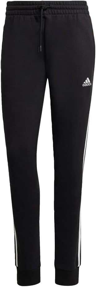 adidas Women’s Essentials 3-Stripes French Terry Cuffed Pants