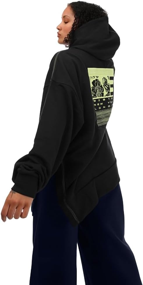 adidas Womens SuperHer Oversized French Terry Sweatshirt