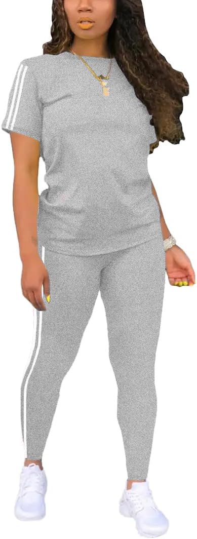 Nimsruc Two Piece Sets For Women Summer Casual Sweatsuits