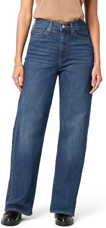 Levi Strauss Signature Gold Women’s Heritage High-Rise Loose Straight Jeans Stretch Denim (Available in Plus)
