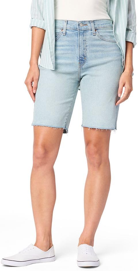 Levi Strauss Signature Gold Women’s (Obsolete) Heritage High Rise 9″ Bermuda Short (Available in Plus Size)