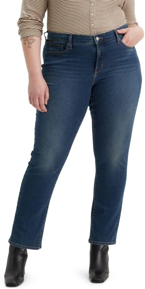 Levi’s Women’s 314 Shaping Straight Jeans (Also Available in Plus)