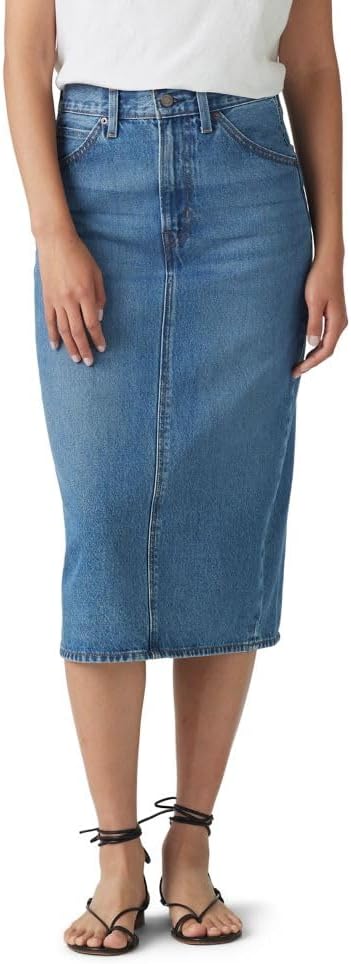 Levi’s Women’s High-Rise Slit Skirt