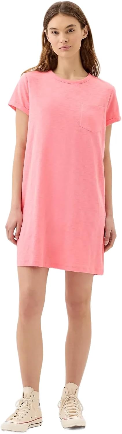 Gap Womens Relaxed Pocket T-Shirt Dress