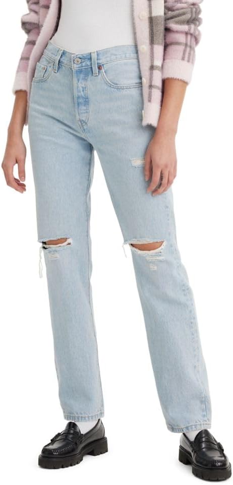 Levi’s Women’s 501 Original Fit Jeans (Also Available in Plus), (New) Blue