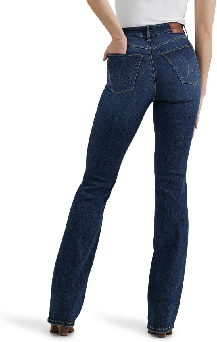 Wrangler Women’s Bespoke High Rise Lacey Bootcut Jean