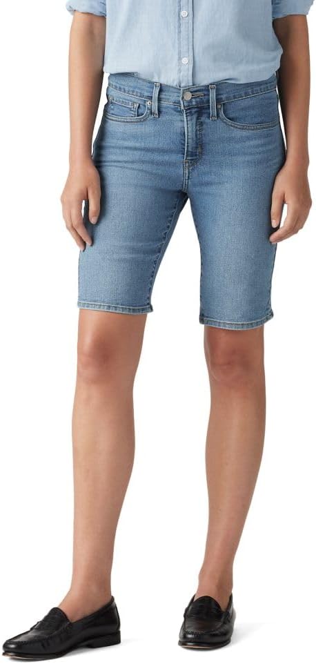 Levi’s Women’s Shaping Bermuda Shorts (Also Available in Plus)