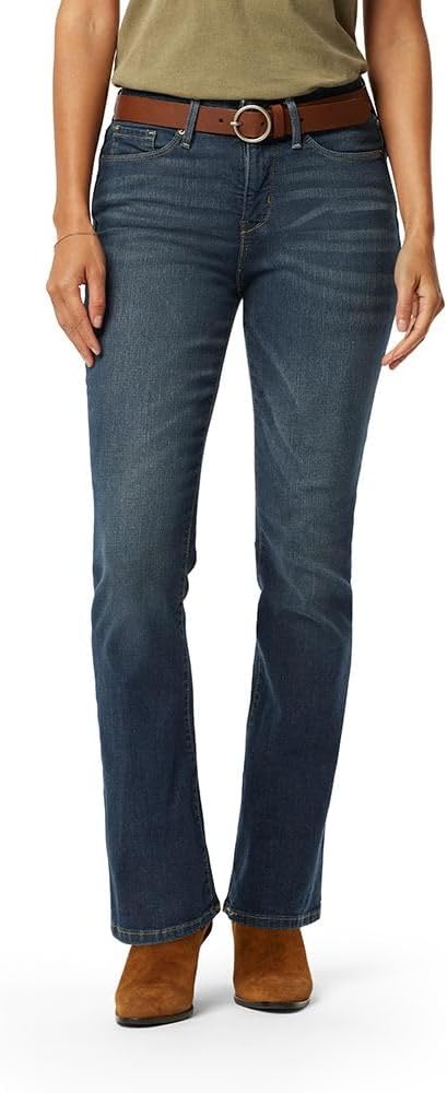 Levi Strauss Signature Gold Women’s Totally Shaping Bootcut Jeans Mid-Rise Stretch Denim Curvy (Available In Plus)