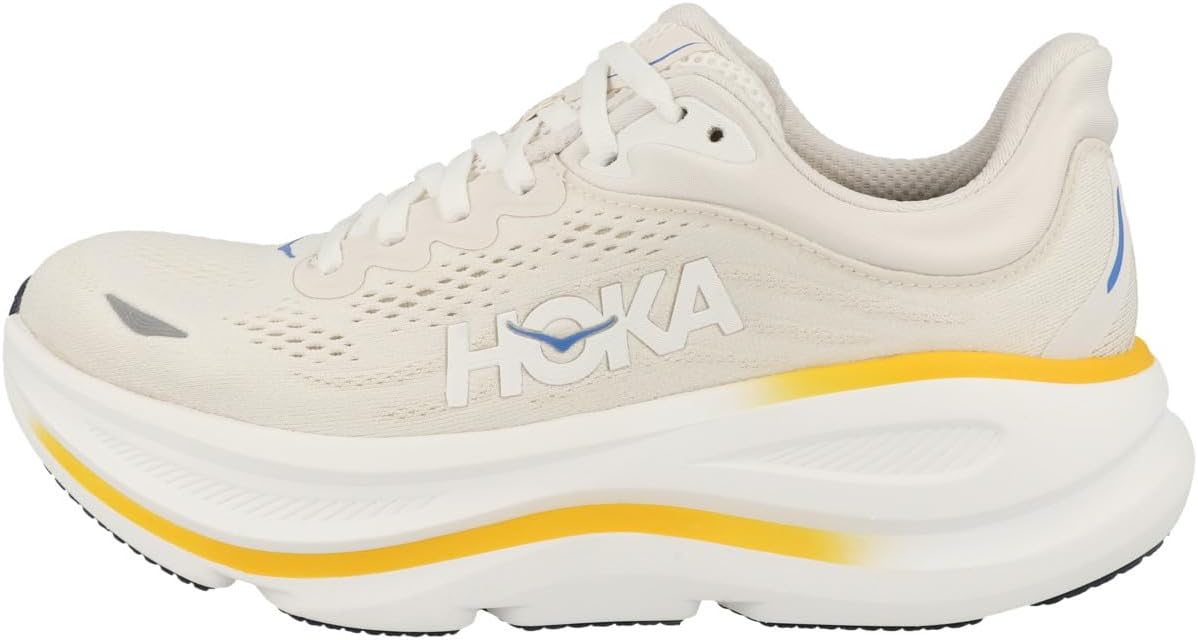 Hoka Women’s Bondi 9 White/Grout 8.5 Medium