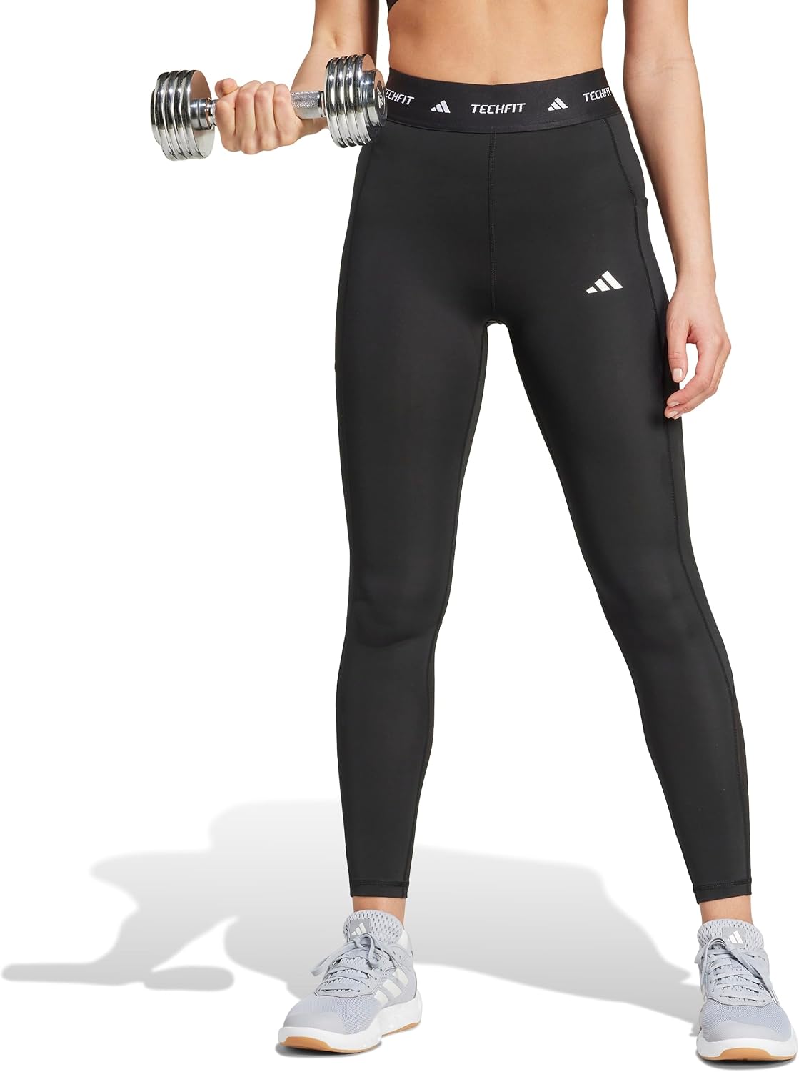 adidas Tall Techfit Stash Pocket Full-Length Leggings