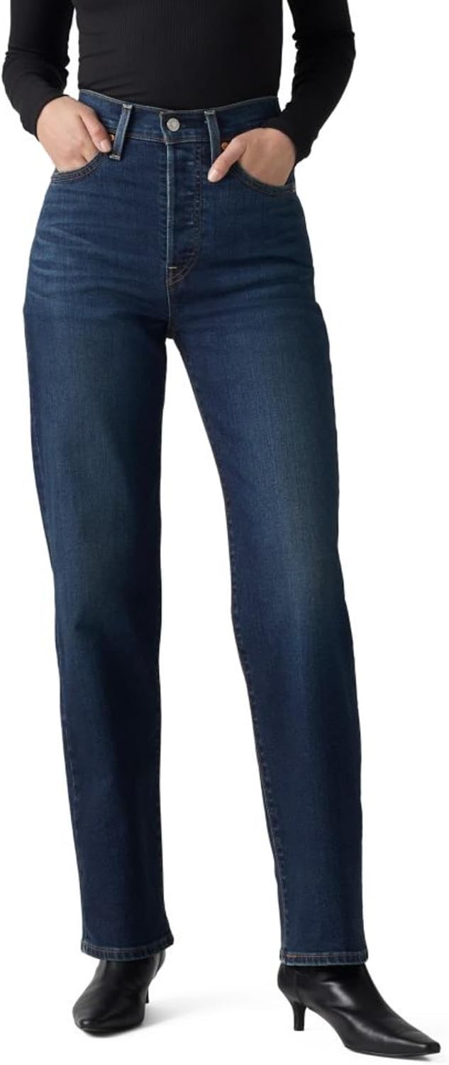 Levi’s Women’s Ribcage Straight Full Length Jeans