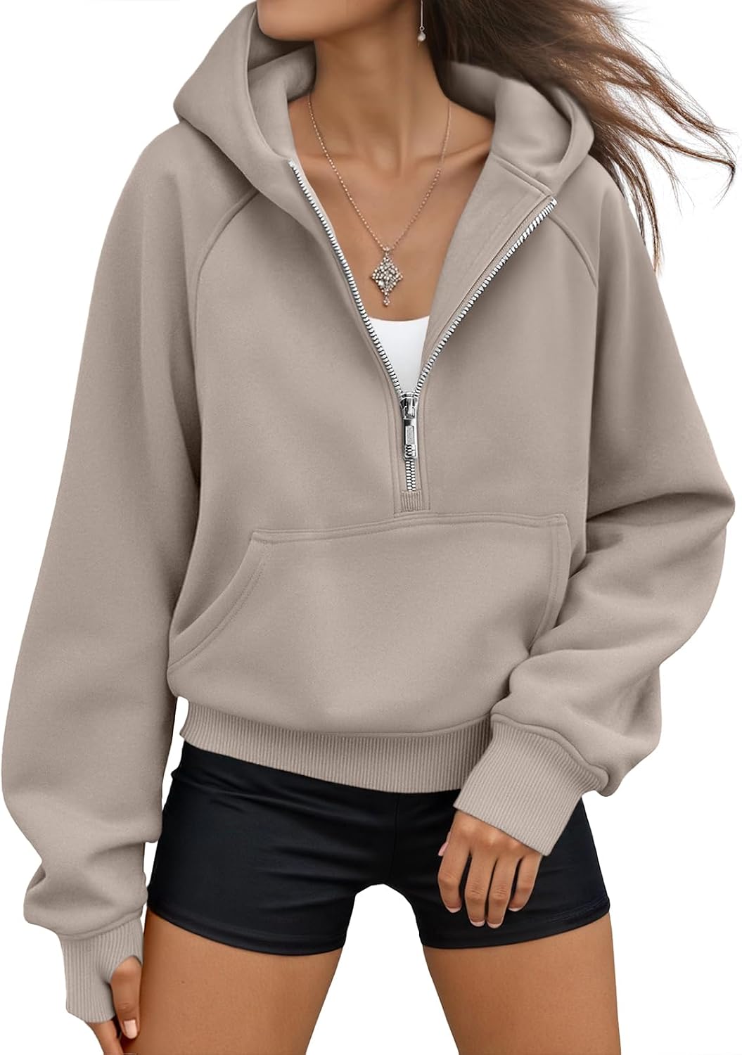 AUTOMET Womens Hoodies Fleece Fall Fashion Outfits Workout Sweatshirts Y2k Winter Zip Up Jackets Oversized Tops Clothes 2026