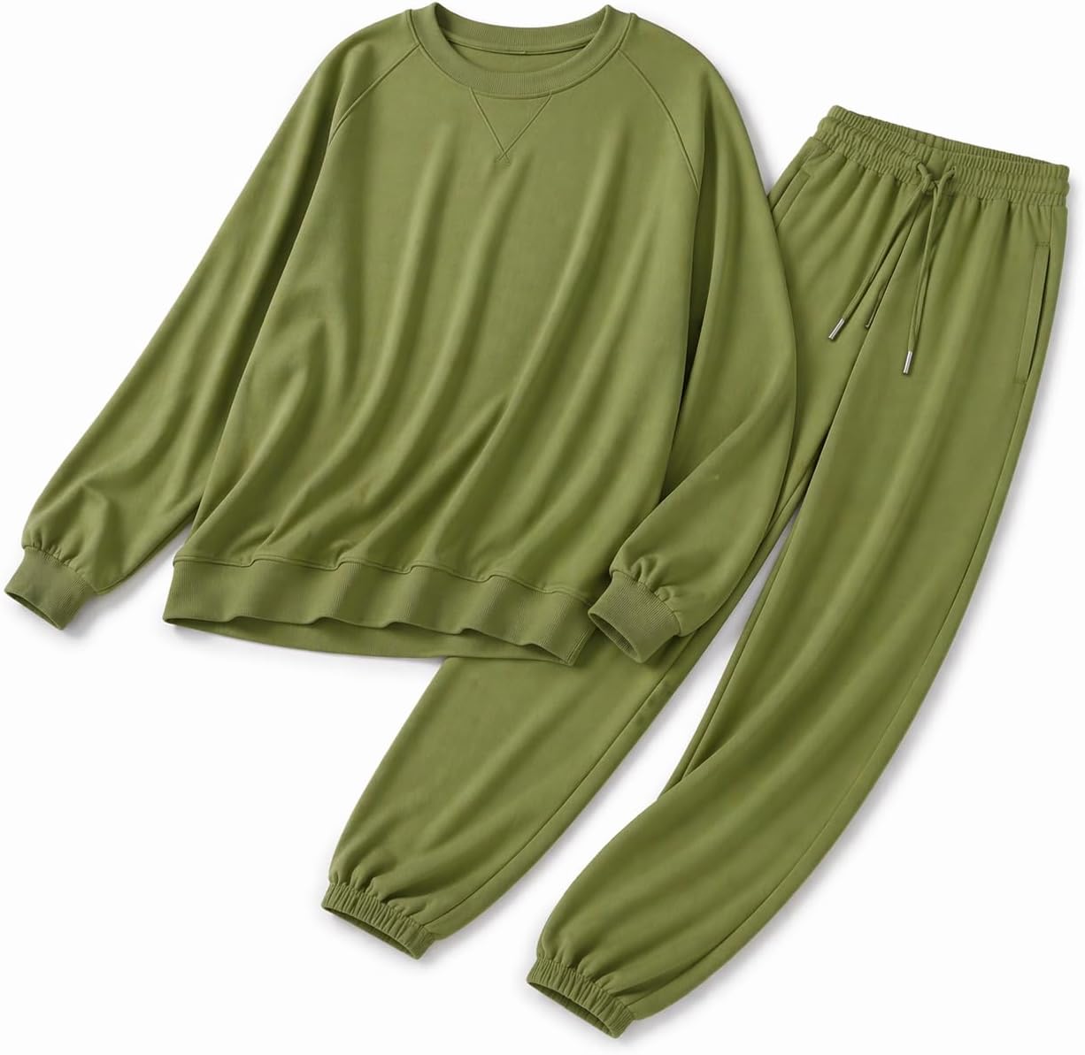 Blush by Us Angels 2 Piece Jogger Lounge Set for Women | Women’s Travel Sweatsuit – Lightweight, Cozy Loungewear