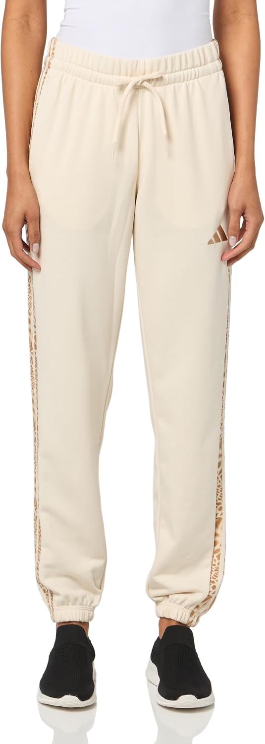 adidas Women’s Essentials+ Leopard Print Pants