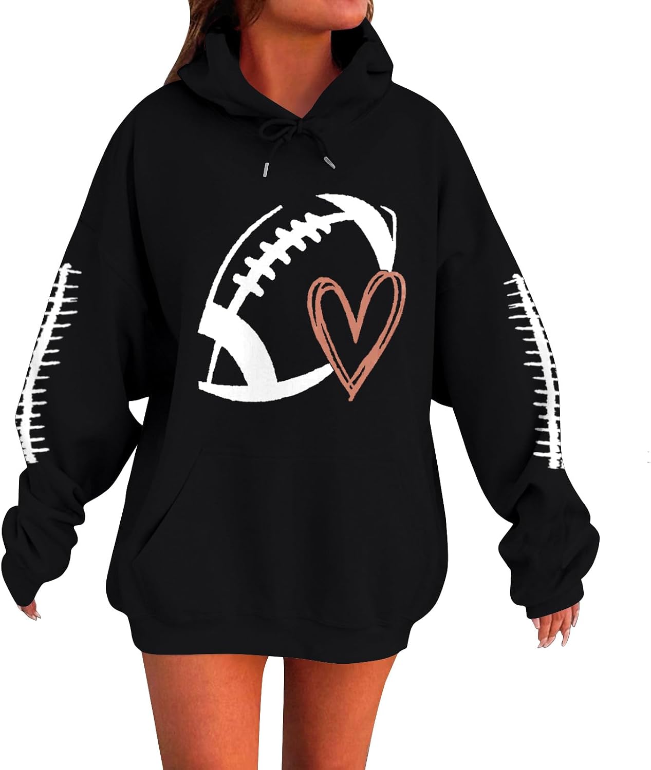 Womens Oversized Hoodie Thermal Soft Casual Cute Hoodies Baggy Basic Workout Fuzzy Drop Shoulder Pullover Sweatshirts