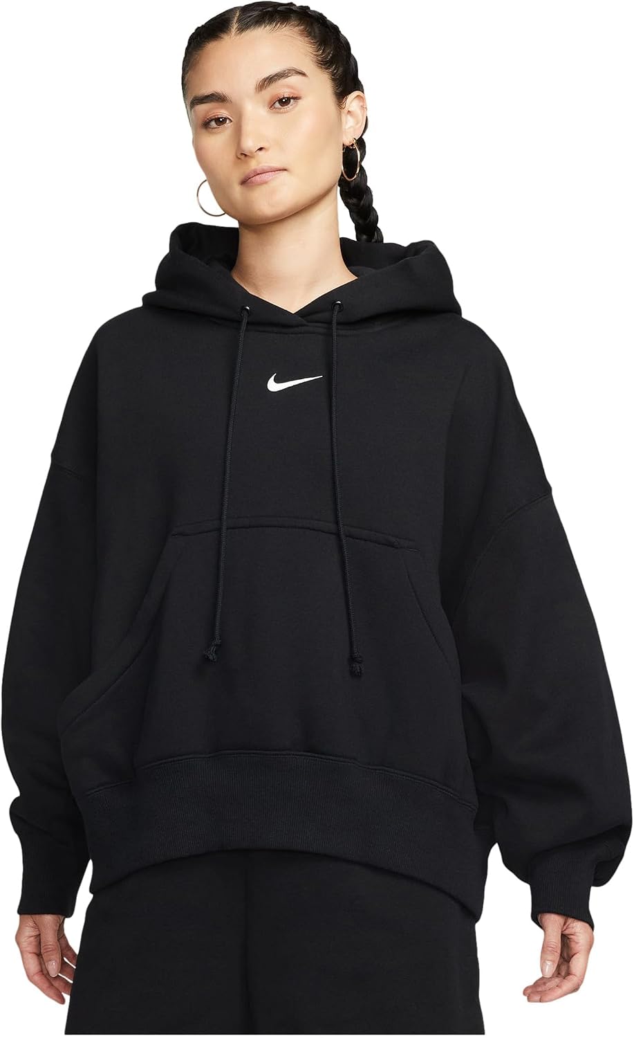 Nike womens W Nsw Phnx Flc Oos Po Hoodie