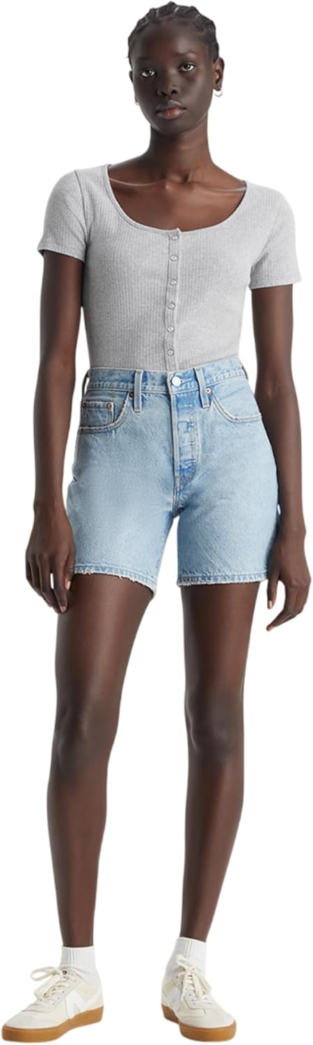 Levi’s Women’s 501 Mid Thigh Shorts