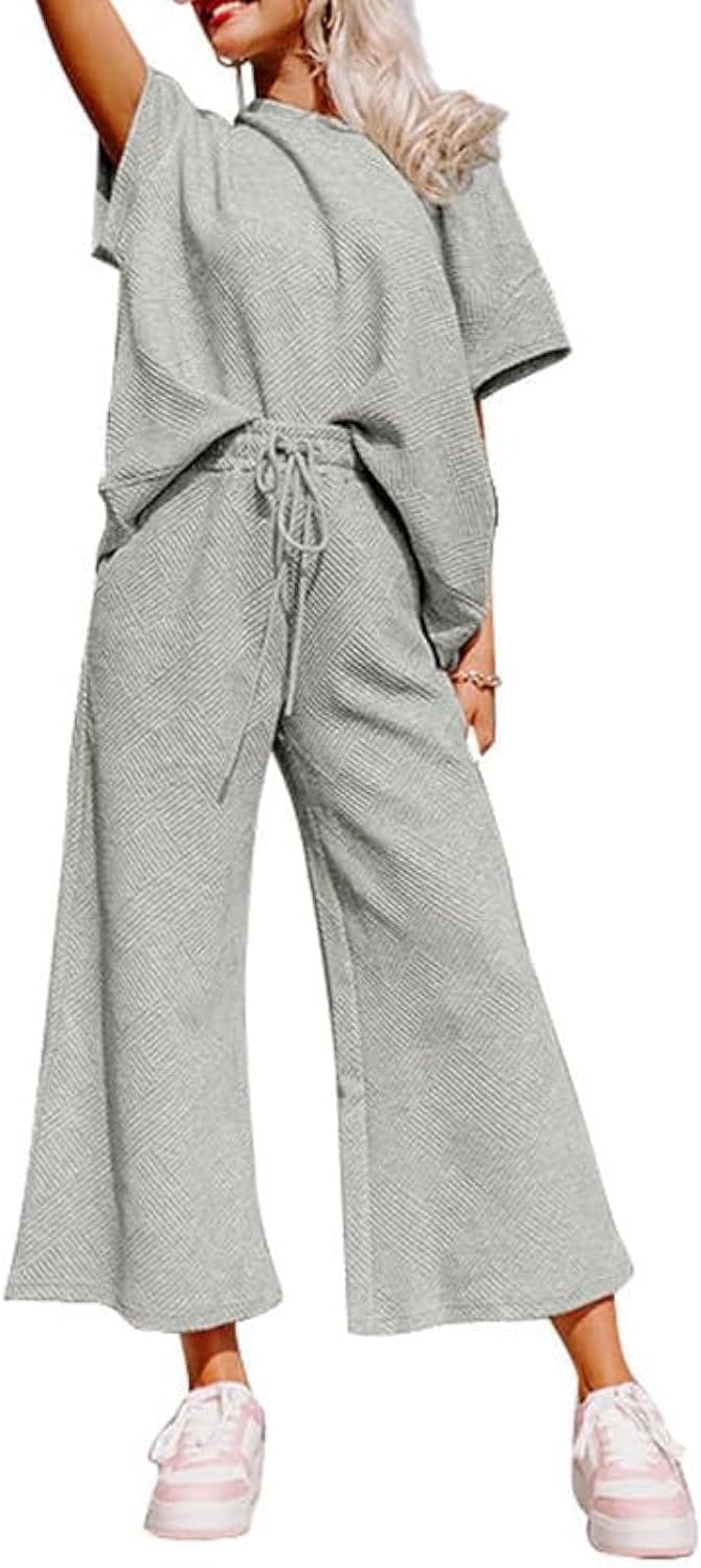 SHEWIN Women Two Piece Sets Business Casual Work Vacation Airport Outfits 2026
