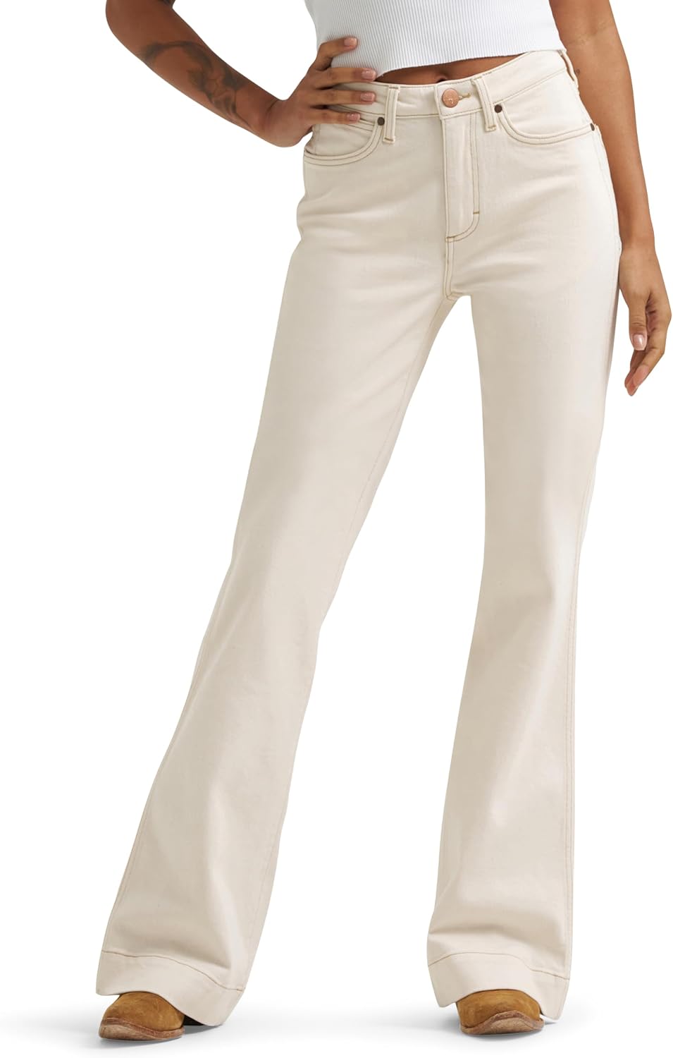 Wrangler Women’s Retro Bailey High Rise Trouser Jean