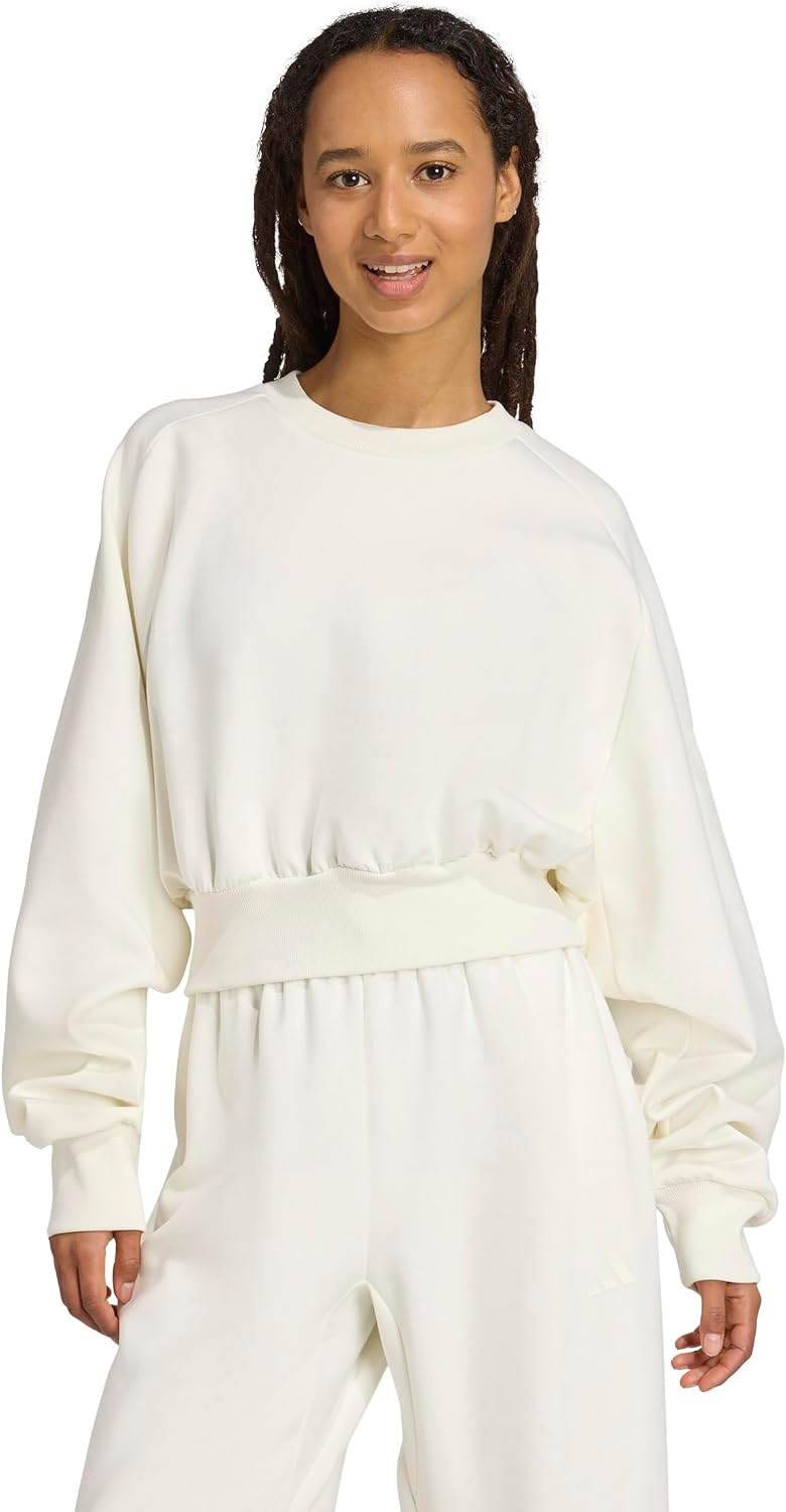 adidas Women’s Soft Lux Loose Sweatshirt