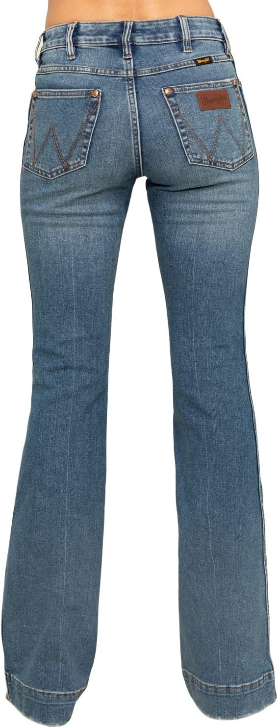 Wrangler Ladies Retro High Rise Trouser Jean- Shelby 11MPESY 30X30