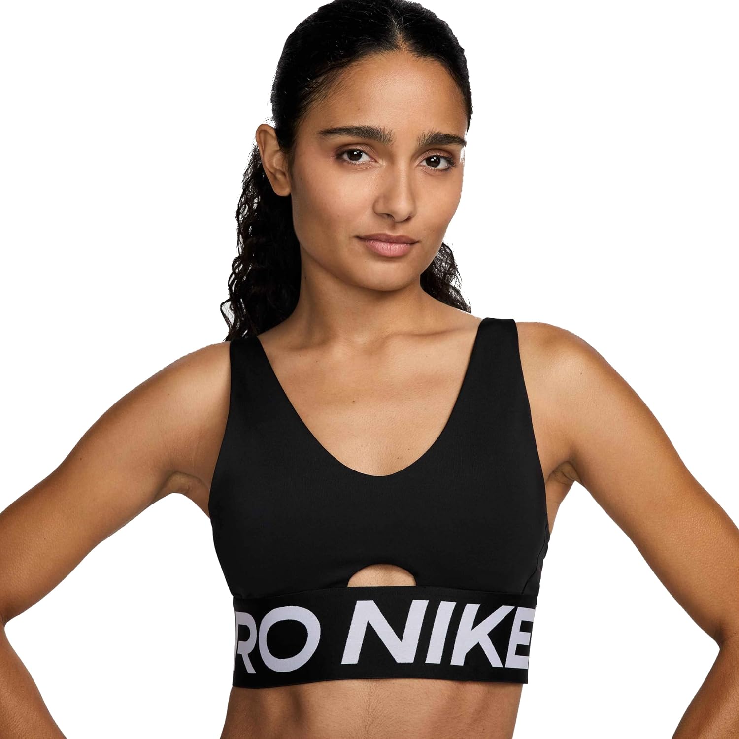 Nike Women’s Pro Indy Plunge Medium Support Bra