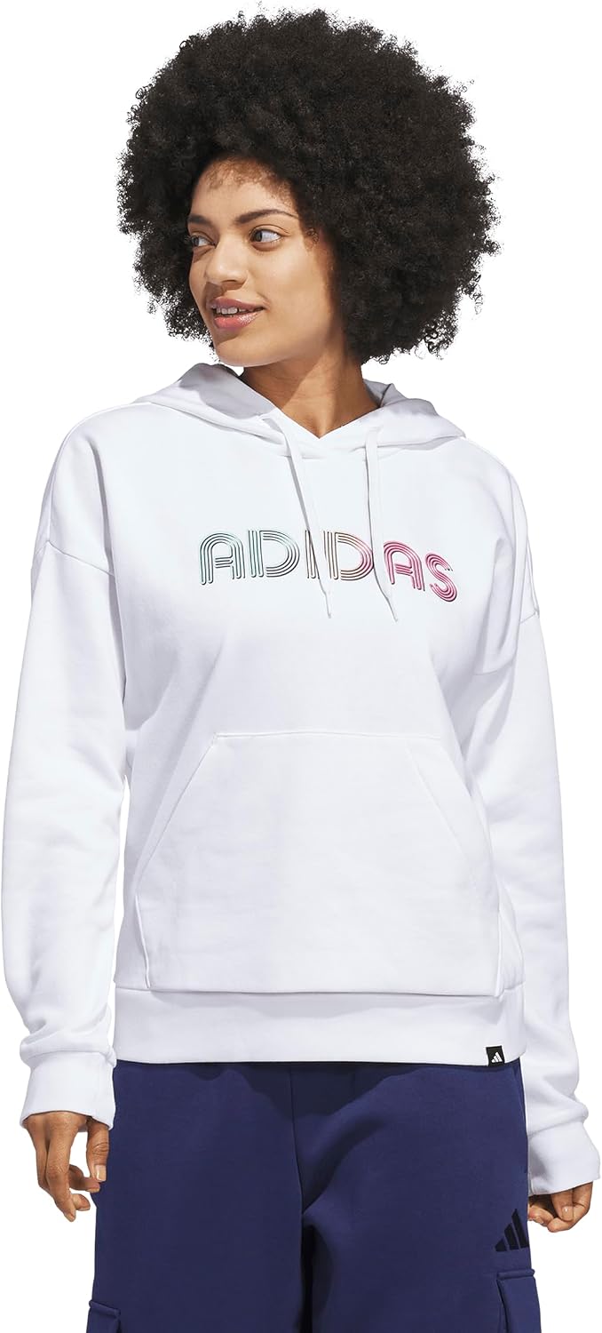 adidas Women’s Wordmark Graphic Hoodie