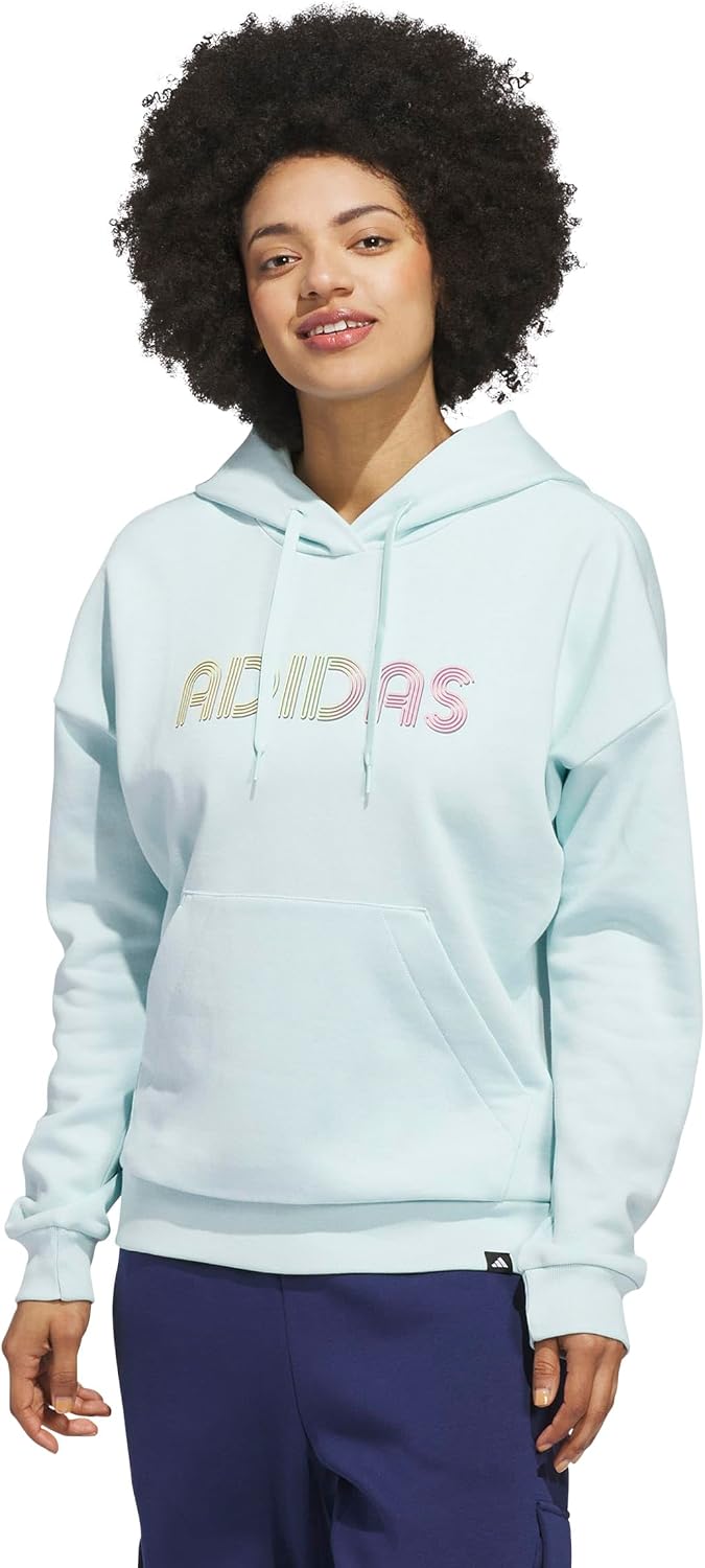 adidas Women’s Wordmark Graphic Hoodie