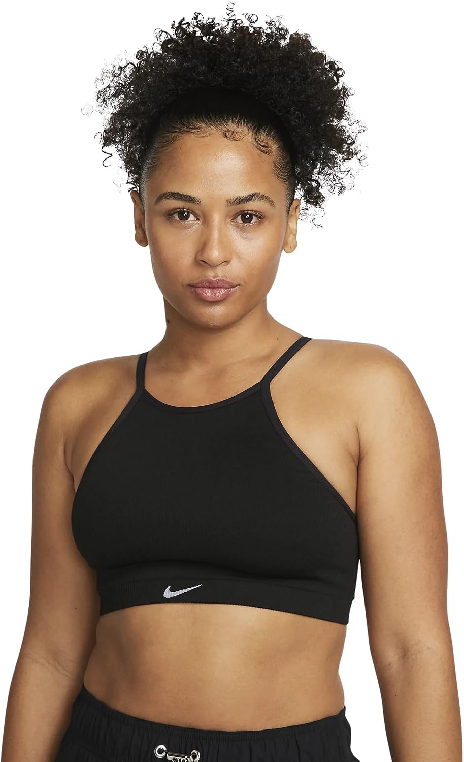 Nike Women’s Indy Seamless Ribbed Light-Support Non-Padded Sports Bra