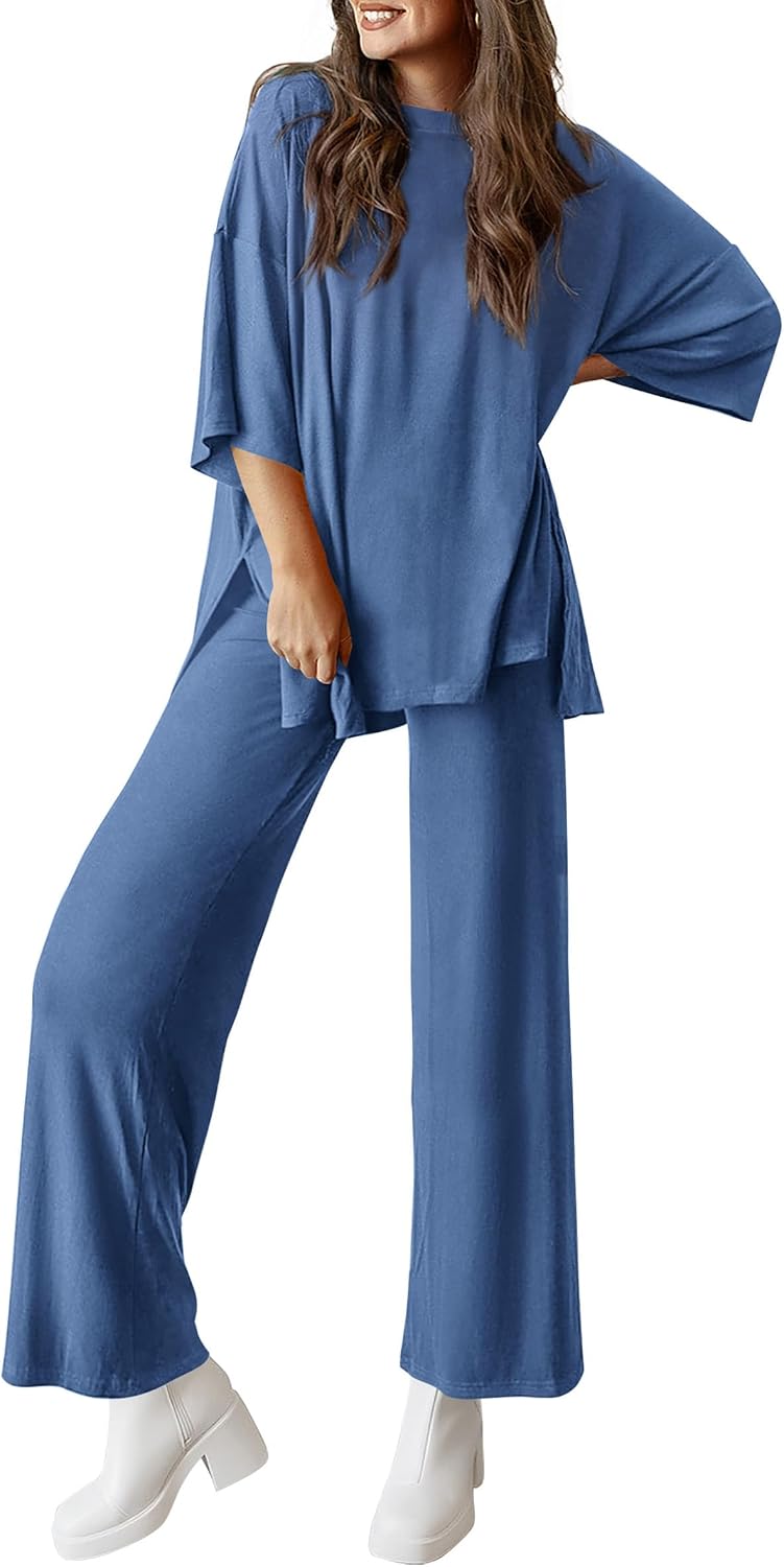 PRETTYGARDEN Two Piece Sets for Women Summer Fashion Lounge Matching Set 2026 Spring Travel Vacation Airport Outfits Clothing