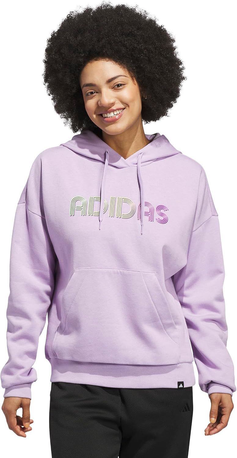adidas Women’s Wordmark Graphic Hoodie