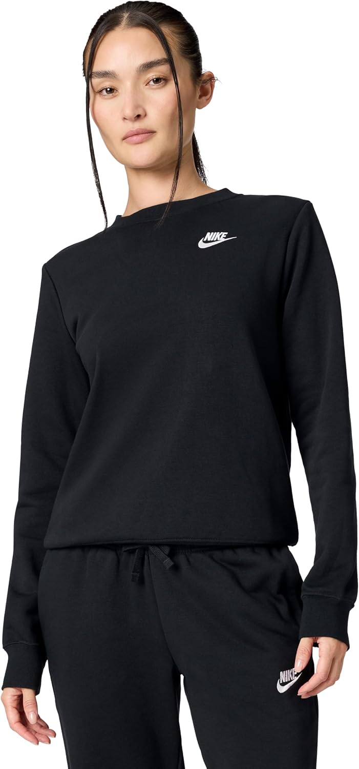 Nike Women’s Sportswear Club Fleece Crew-Neck Sweatshirt