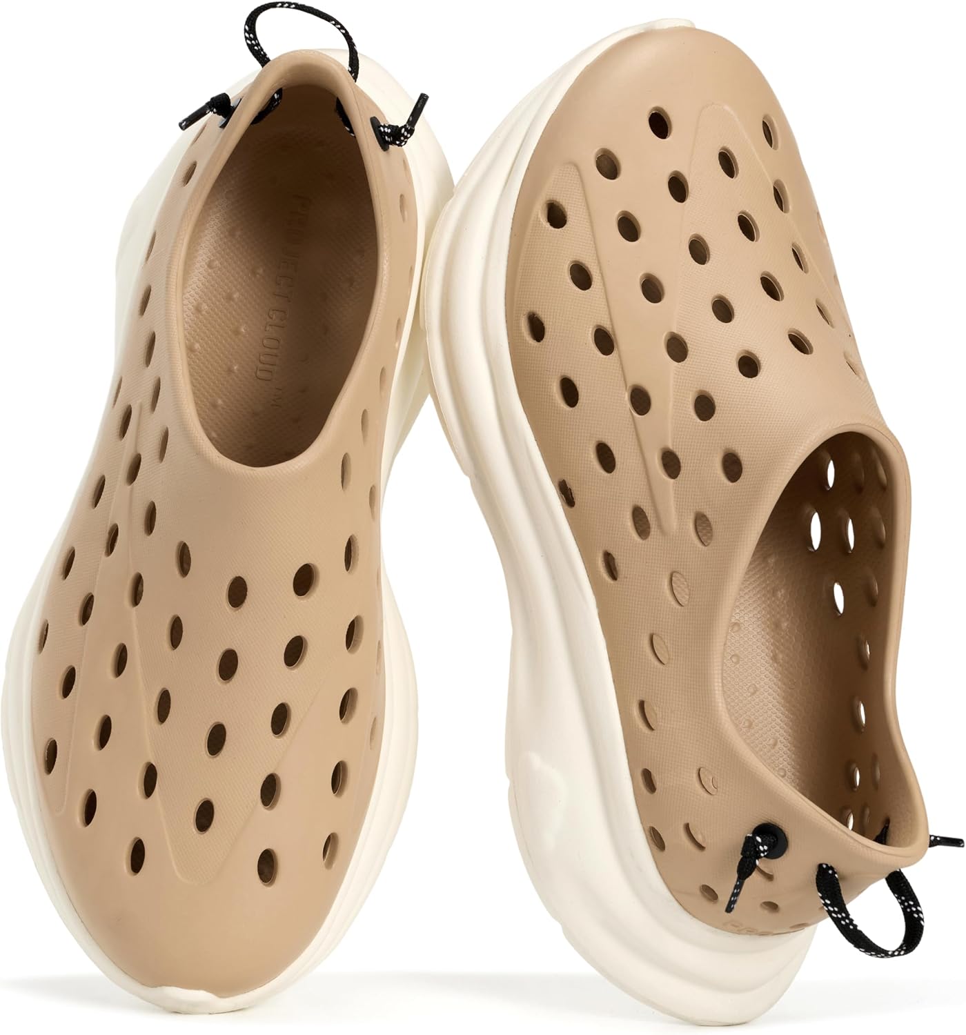 Project Cloud Recharge Recovery Shoes for Women & Men – Waterproof Slip-On Water Shoes, Plush Soft Insole – Non Slip Lightweight Shoes for Gym, Beach, Pool, Garden & Post-Workout Recovery (Recharge)