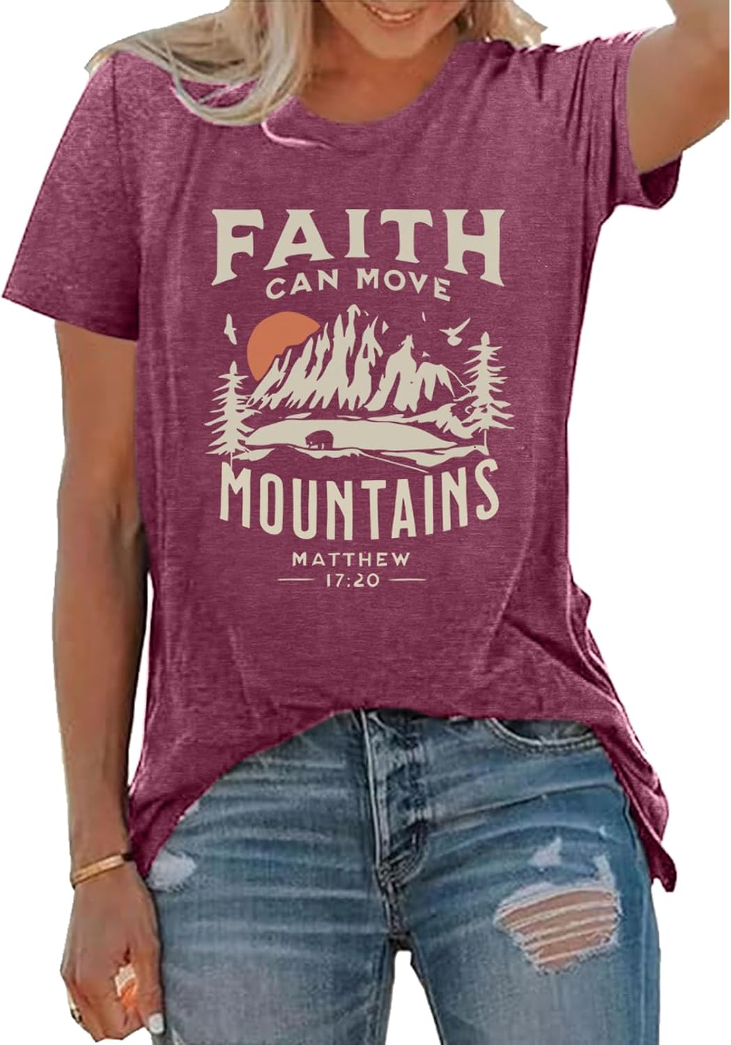 BLACKOO Women Graphic T-Shirts Cute Tees Summer Causal Tops