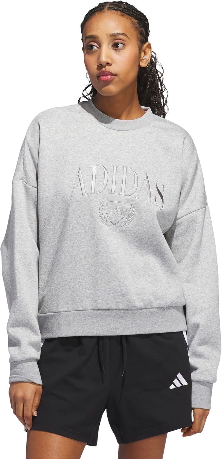 adidas Women’s Cozy Holiday Graphic Sweatshirt