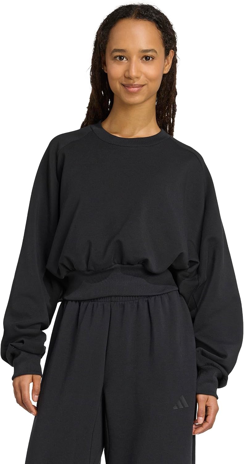 adidas Women’s Soft Lux Loose Sweatshirt