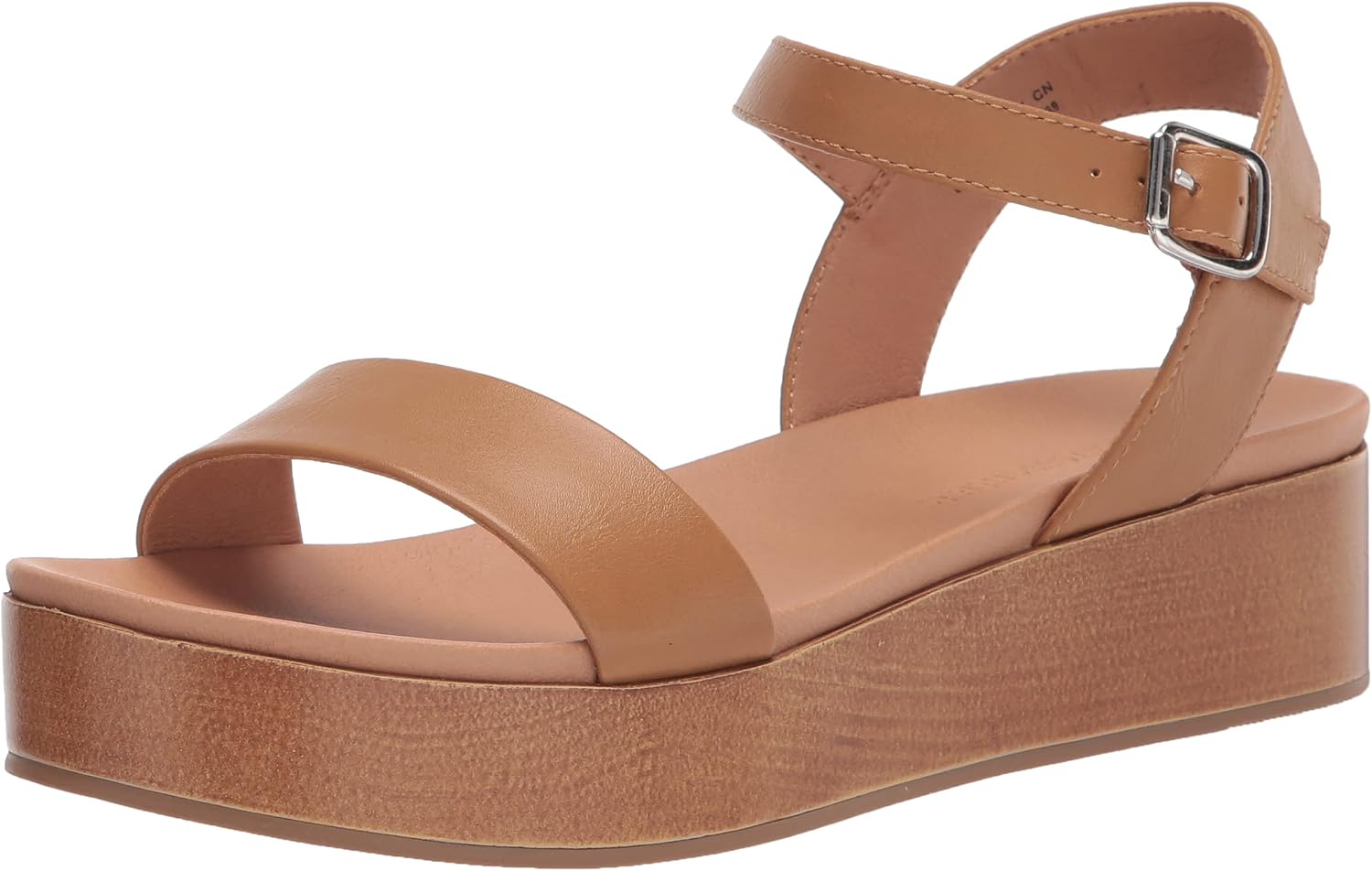 Amazon Essentials Women’s Two Band Ankle Strap Open Toe Flatform Sandal
