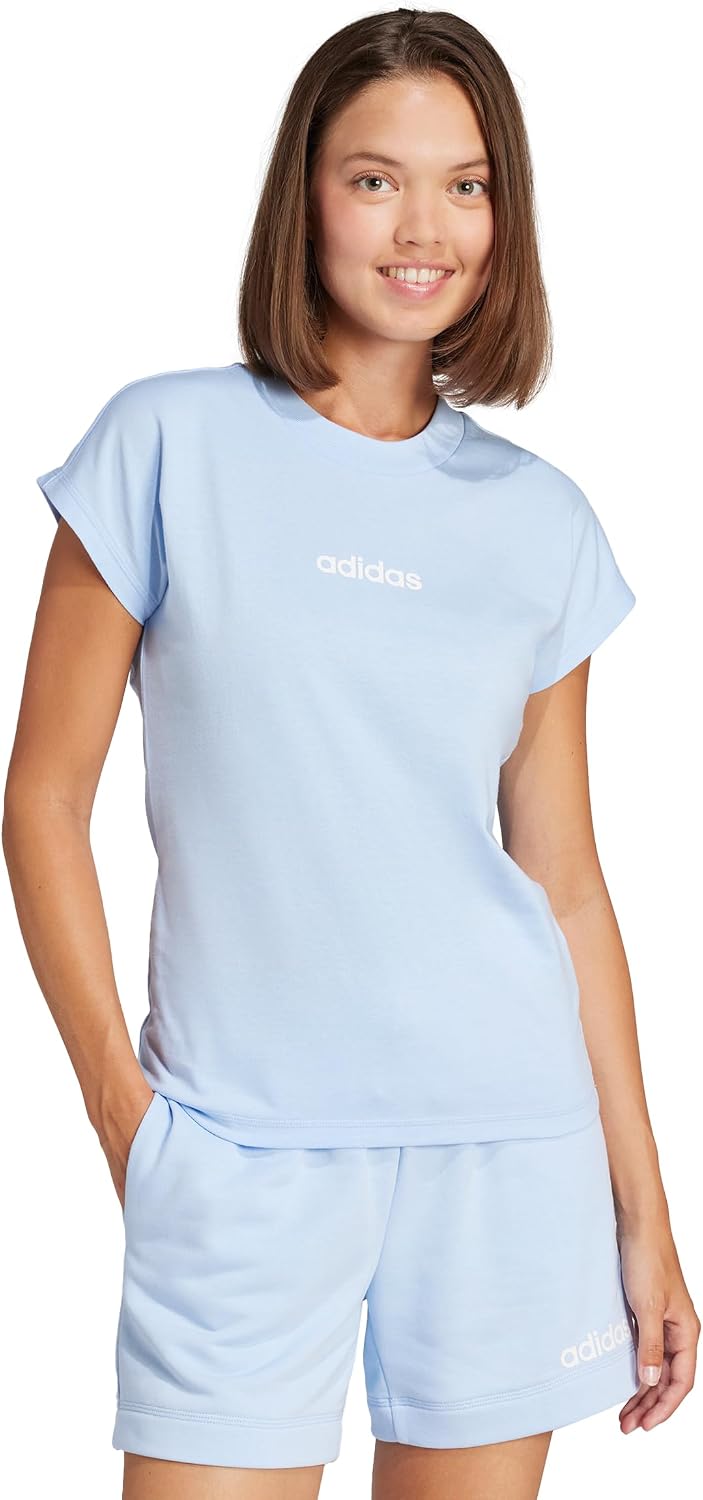 adidas Women’s Essentials Linear Cotton T-Shirt