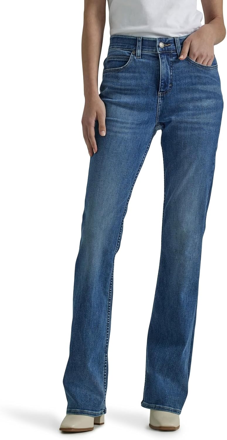 Lee Women’s Ultra Lux Comfort with Flex Motion Bootcut Jean