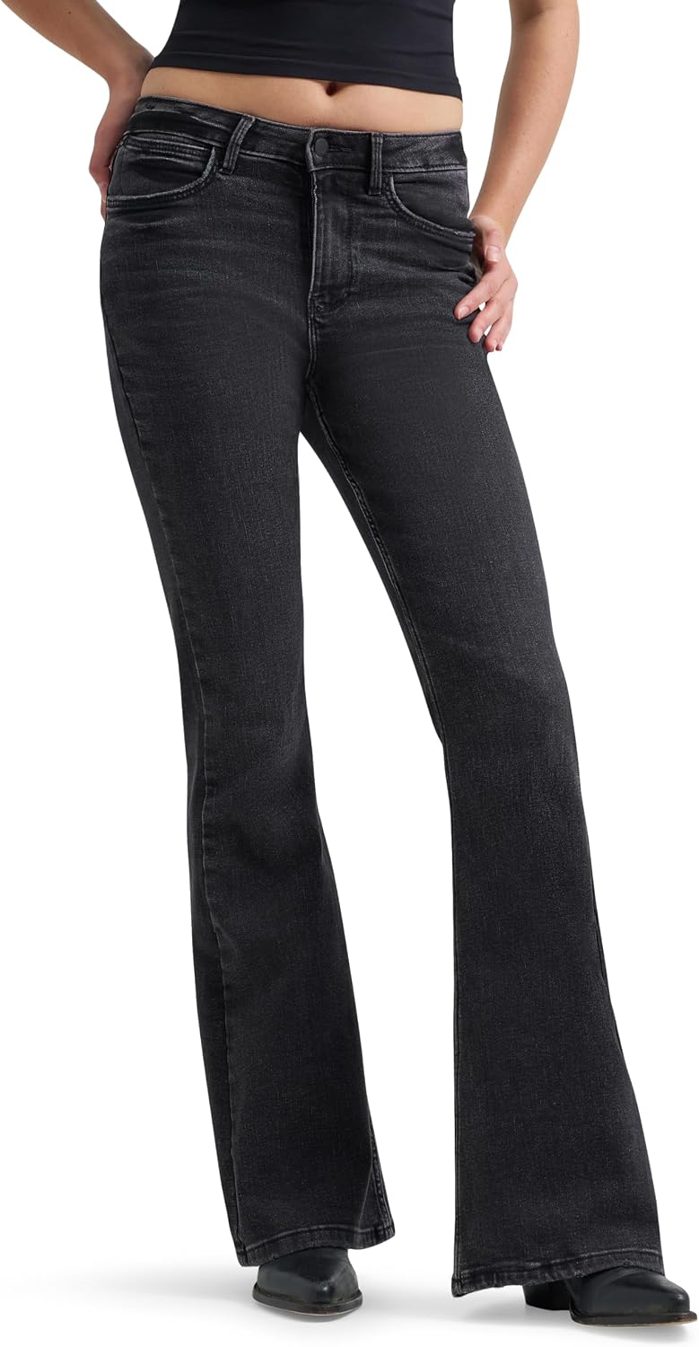Wrangler Women’s High-Waisted Fierce Flare