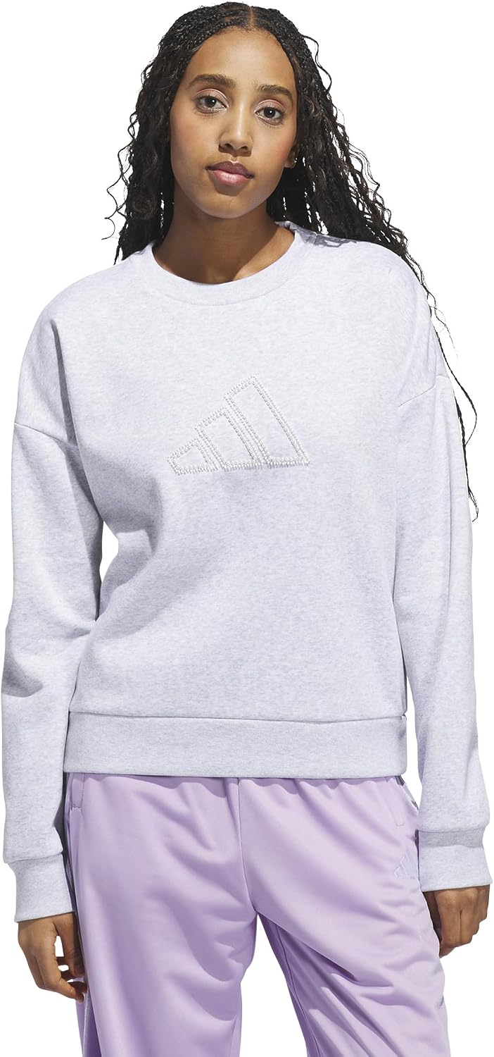 adidas Women’s Seasonal Essentials Pearls Graphic Sweatshirt