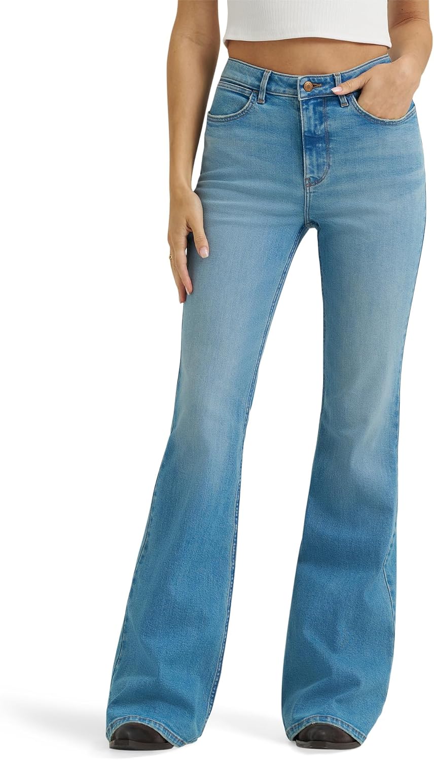 Wrangler Women’s High-Waisted Fierce Flare