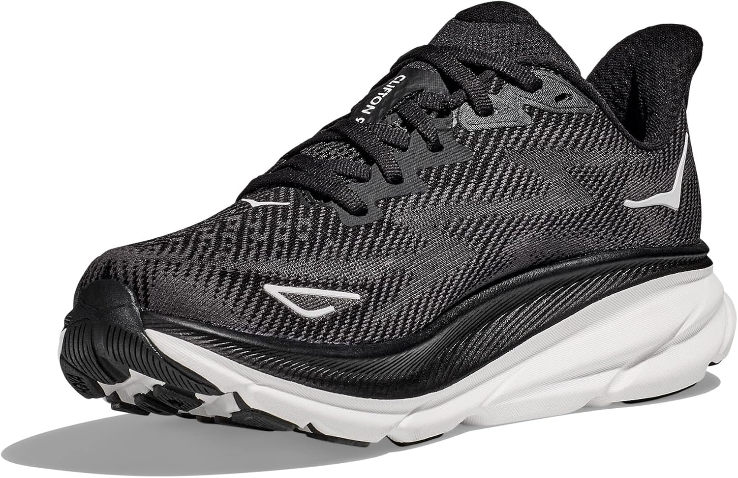 Hoka Women’s Clifton 9 Black/White 9.5 Medium