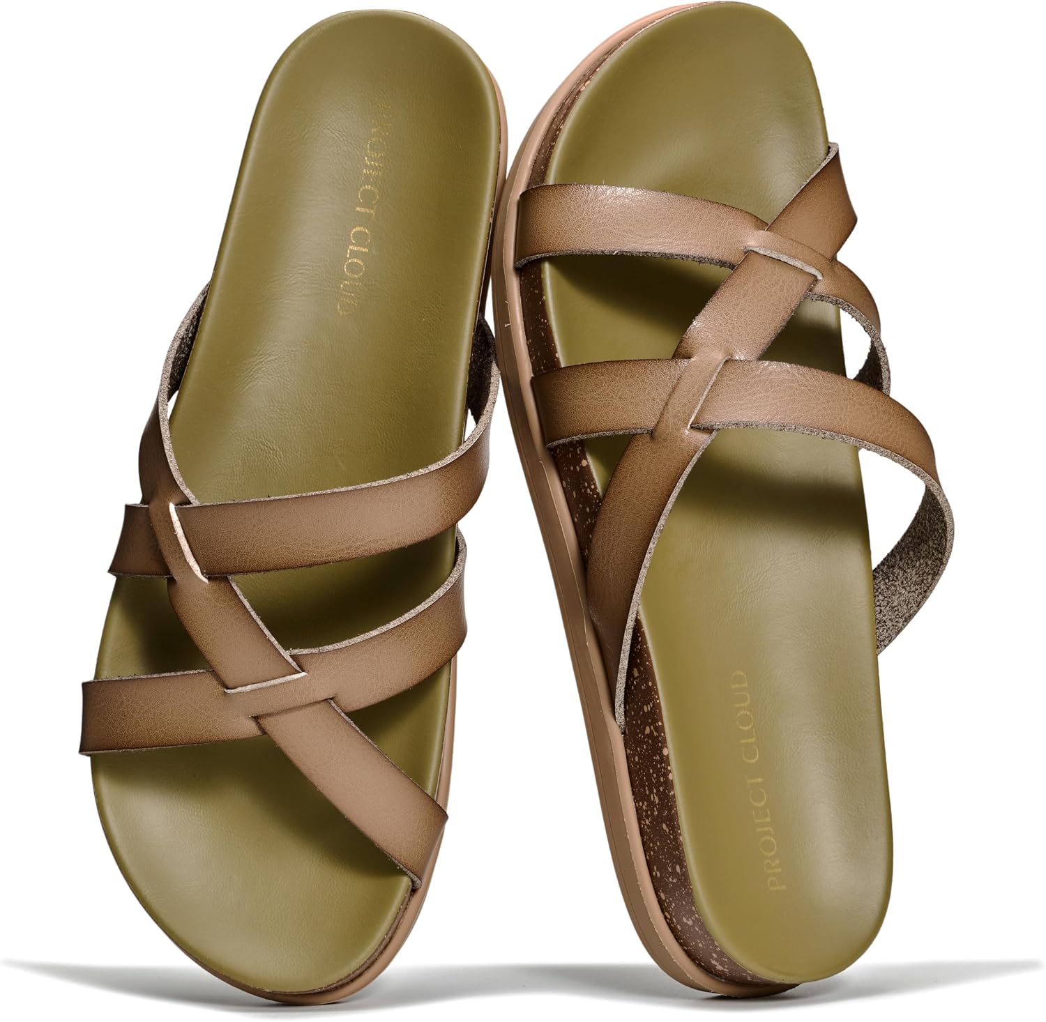 Project Cloud Summer Slides for Women 2026 with Plush and Soft Insole Womens Sandals Comfortable – Non-Slip and Lightweight Sandals Women Footwear